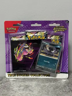 Pokemon TCG | Ascended Heroes | Gastly Tech Sticker Collection | New/Sealed - Image 1