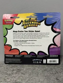Pokemon TCG | Ascended Heroes | Gastly Tech Sticker Collection | New/Sealed - Image 2