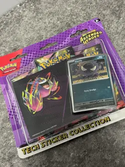 Pokemon TCG | Ascended Heroes | Gastly Tech Sticker Collection | New/Sealed - Image 3
