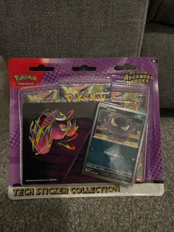 Pokemon Tcg Ascended Heroes Tech Sticker Collection Gastly New Sealed - Image 1