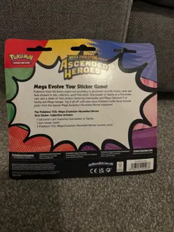 Pokemon Tcg Ascended Heroes Tech Sticker Collection Gastly New Sealed - Image 2