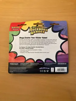 Pokemon TCG - Ascended Heroes - Gastly / Gengar Tech Sticker Collection - SEALED - Image 2