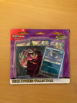 Pokemon TCG - Ascended Heroes - Gastly / Gengar Tech Sticker Collection - SEALED - Image 3
