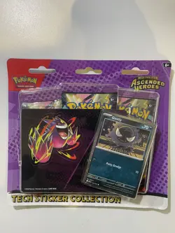 Pokemon TCG | Ascended Heroes | Gastly Tech Sticker Collection | New/Sealed - Image 1
