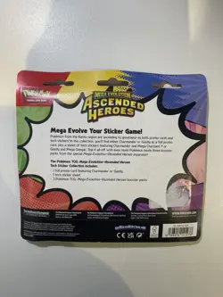 Pokemon TCG | Ascended Heroes | Gastly Tech Sticker Collection | New/Sealed - Image 2