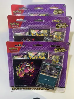 Pokemon TCG | Ascended Heroes | Gastly Tech Sticker Collection | New/Sealed - Image 3