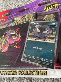 Pokemon TCG | Ascended Heroes | Gastly Tech Sticker Collection | New/Sealed - Image 3