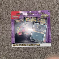 Pokemon TCG | Ascended Heroes | Tech Sticker Collection | Gastly | New/Sealed - Image 1