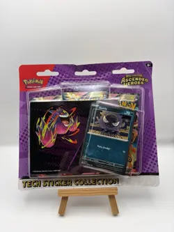 Pokemon TCG - Ascended Heroes - Tech Sticker Collection - Gastly - New/Sealed - Image 1