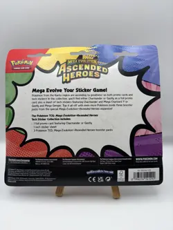 Pokemon TCG - Ascended Heroes - Tech Sticker Collection - Gastly - New/Sealed - Image 2