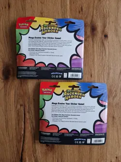 Pokemon TCG Ascended Heroes Tech Sticker Collection Gastly x2 BRAND NEW + SEALED - Image 2