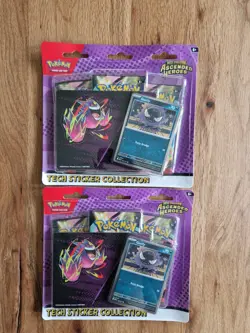 Pokemon TCG Ascended Heroes Tech Sticker Collection Gastly x2 BRAND NEW + SEALED - Image 5