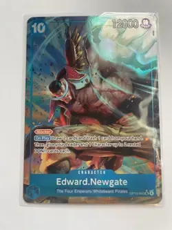 Edward.Newgate (Alt Art) OP13-042 Carrying On His Will ENGLISH NM+ ONE PIECE - Image 1