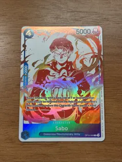 Sabo OP10-049 3rd Anniversary Promo One Piece NM Foil - Image 1