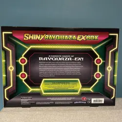 Pokemon TCG Shiny Rayquaza Ex Box Collection Sealed New - Image 3