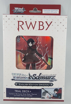 English Weiss Schwarz RWBY Trial Deck New Sealed - Image 1