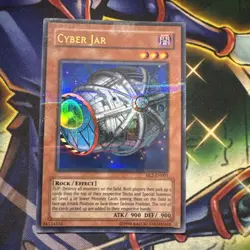 Yugioh! Cyber Jar HL2-EN001 Ultra Parallel Rare LP - Image 1