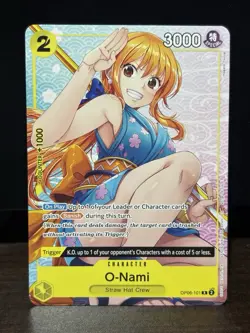 O-Nami (Welcome Pack Vol. 2) OP06-101 One Piece TCG Promo Card NM - Image 1
