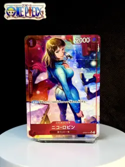 One Piece Card Game 🏴‍☠OP05-010 Nico Robin UC Alt Art Foil JPN NM US Seller - Image 1