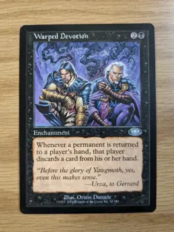 Warped Devotion - Magic The Gathering MTG Collectible Card game - Image 1