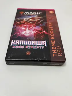 New Magic the Gathering Kamigawa Neon Dynasty Red Theme Booster (35 Cards) NEW - Image 4