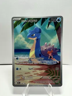 Misty's Lapras 194/182 Sv10: Destined Rivals (DRI) Holo Pokemon Card NM - Image 1
