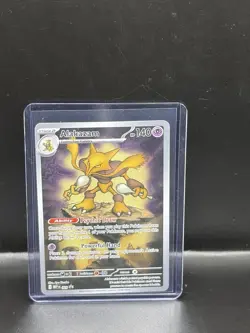 Pokemon Alakazam Promo Holo 140HP 009 Me: Mega Evolution Stage 2 Card - Image 1