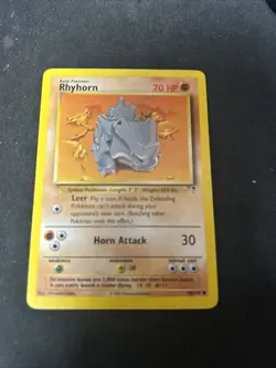 Rhyhorn 90/110 - Legendary Collection - Common - Pokemon Card TCG - Image 1