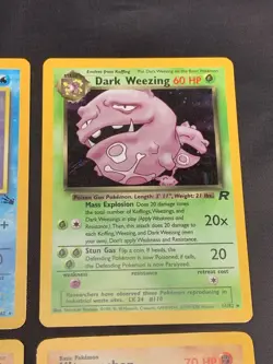 Vintage Pokemon Cards Holo Rare WOTC Lot - Gym Heroes, Team Rocket, Fossil MP/HP - Image 4