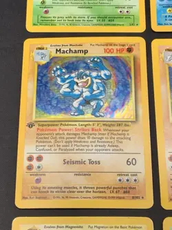 Vintage Pokemon Cards Holo Rare WOTC Lot - Gym Heroes, Team Rocket, Fossil MP/HP - Image 5