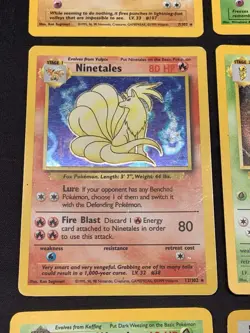 Vintage Pokemon Cards Holo Rare WOTC Lot Gym Challenge Team Rocket, Base MP/HP - Image 5