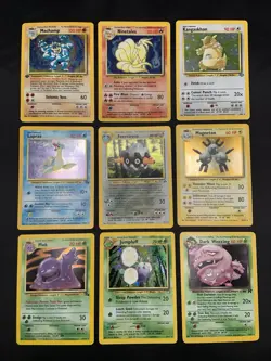 Vintage Holo Rare Pokemon Card Lot - WOTC Era Collection - 1999/2001 - MP/HP - Image 1