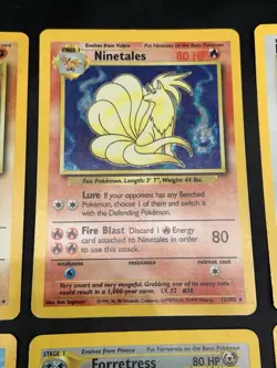 Vintage Holo Rare Pokemon Card Lot - WOTC Era Collection - 1999/2001 - MP/HP - Image 3