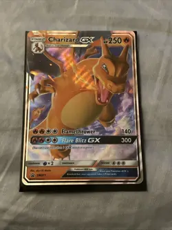 POKEMON TCG CARD Charizard GX SM211 SM Black Star Promo 2019 Holo Foil Rare - NM - Image 1