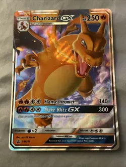 POKEMON TCG CARD Charizard GX SM211 SM Black Star Promo 2019 Holo Foil Rare - NM - Image 3