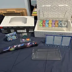 Terapagos ex UPC Accessories: Coin Dice Markers Deck Box Playmat & Card Frame - Image 2