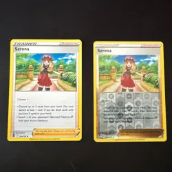 164/195 Serena - Standard + Reverse Holo Cards - Silver Tempest - Pokemon TCG - Image 1