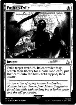 Path to Exile – U – – Normal – Universes Beyond: Assassin's Creed – #81 – NM – M - Image 1