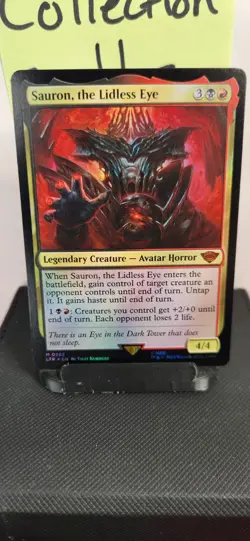 Sauron, the Lidless Eye Universes Beyond: the Lord of the Rings Foil - Image 1