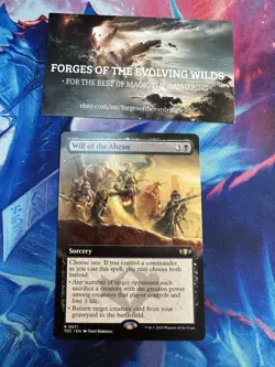 Will of the Abzan Extended Art 71 Commander Tarkir Dragonstorm - Image 1
