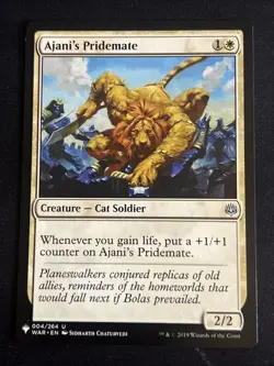 1x Ajani's Pridemate (004) Mystery Booster LP MTG Magic the Gathering x1 MKE - Image 1
