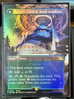 Balamb Garden, Seed Academy (Borderless) - FOIL - MTG - FIN - 0354 - RARE ~ NM - Image 2