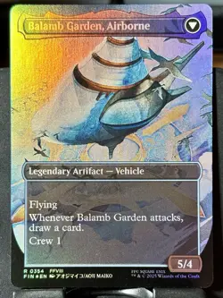 Balamb Garden, Seed Academy (Borderless) - FOIL - MTG - FIN - 0354 - RARE ~ NM - Image 4