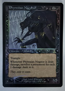 Phyrexian Negator FOIL - Urza’s Destiny 1999 MTG Magic the Gathering - EX/NM - Image 2