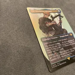 The Wandering Minstrel #0403 (Borderless) Portrait - FOIL Final Fantasy NM/M - Image 3