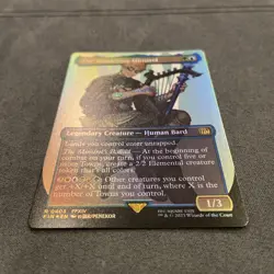 The Wandering Minstrel #0403 (Borderless) Portrait - FOIL Final Fantasy NM/M - Image 5