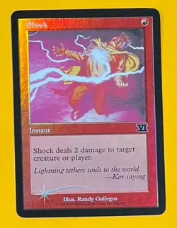 MTG SHOCK (Foil) FNM (OldManMTG 013-162) - Image 1