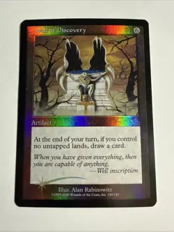 MTG: Prophecy: Foil Well of Discovery: Lightly Played Condition - Image 1