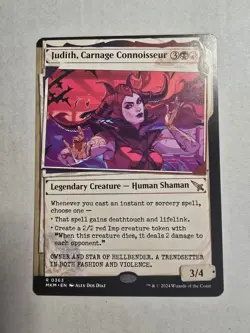 Judith, Carnage Connoisseur (Showcase) Murders at Karlov Manor Regular - Image 1