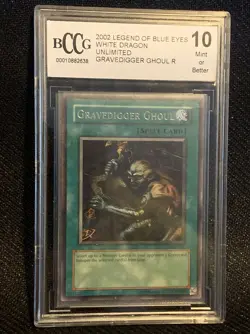 Yu-Gi-Oh! - Graded Gravedigger Ghoul Legend of Blue Eyes White Dragon LOB-EN065 - Image 1